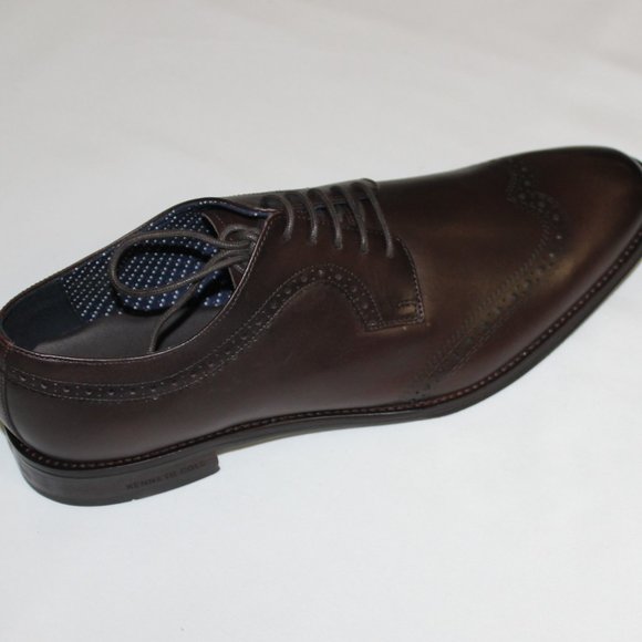 KENNETH COLE TRISTIAN LACE UP LASER OXFORD DRESS SHOES US 11M/ EU44.5/ UK10 main image 6